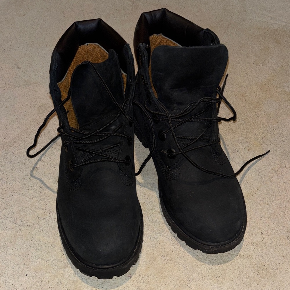 Timberland Black Kids Boots